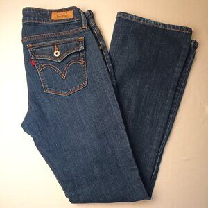 Levi's Low Boot Cut 545 Jeans Size 6 Low Rise Medium Wash